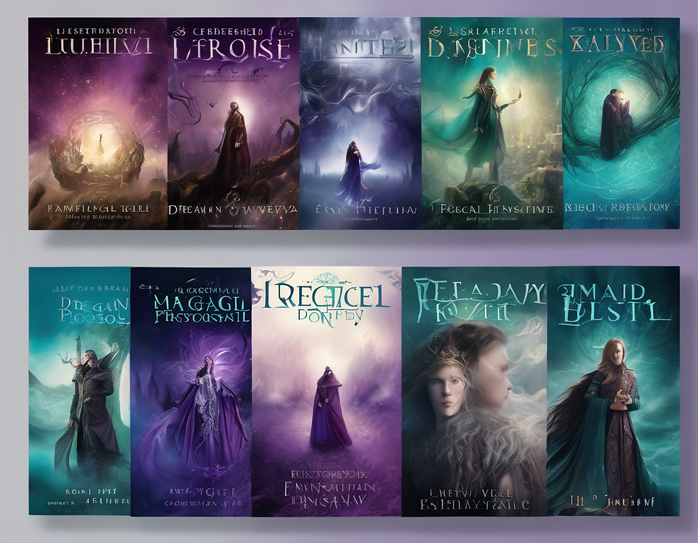 Engage with Creative Characters: Young Adult Fantasy Novel Series