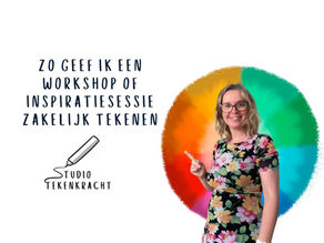 Workshop zakelijk tekenen, zo verloopt een sessie – Studio Tekenkracht