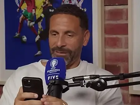 Rio Ferdinand sent Virgil van Dijk text message from someone else's phone during Euros