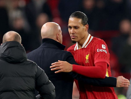 Arne Slot responds to Virgil van Dijk Liverpool contract comments - 'Only thing I know'