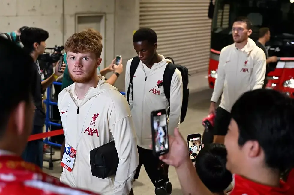 Liverpool's Luca Stephenson could be on the move