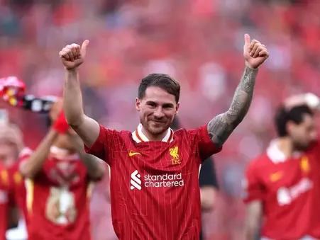 Alexis Mac Allister makes telling Liverpool point as he explains key to Arne Slot’s title success