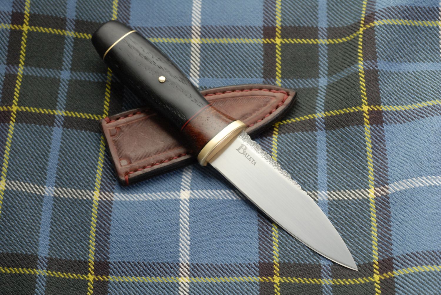 bog oak sgian dubh