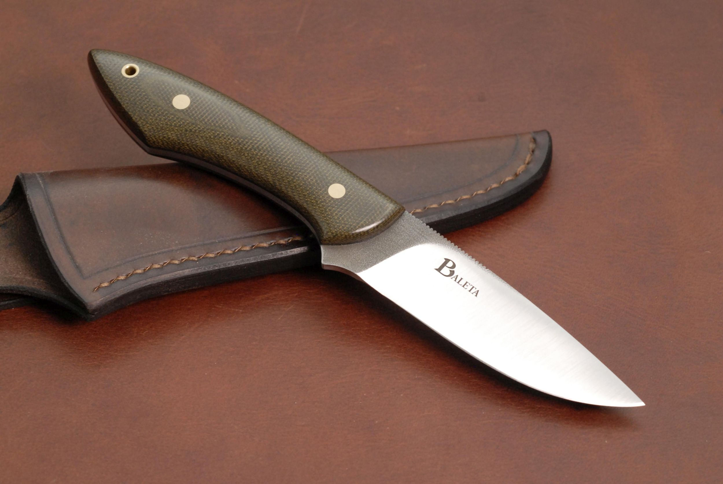 The 'Jackal' - Green Micarta