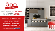 500 Store Italia la cucina si chiama Lube - In collaborazione con ELECTROLUX