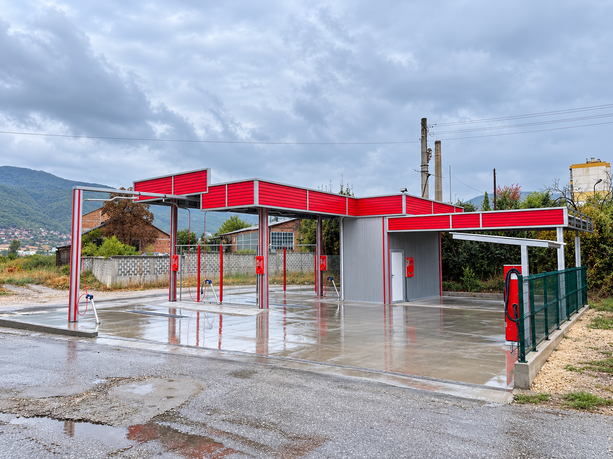 Автомивка M&D в Пещера с оборудване PRO и система за обратна осмоза от SSF Carwash
