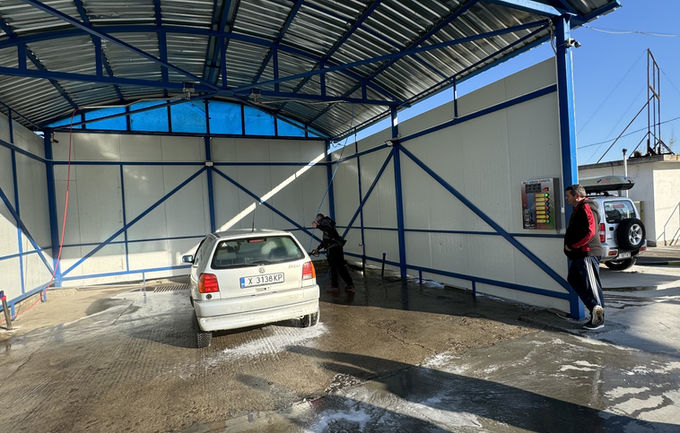 Работна клетка с оборудване SSF Carwash в автомивка Свиленград ДИЕЛ