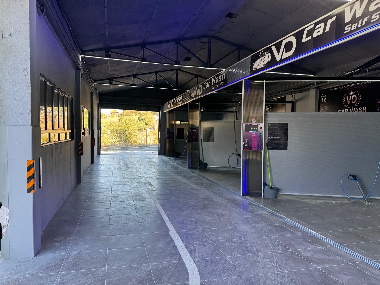 Ав томивка VD Car Wash в Неа Каликратия, Гърция, с оборудване PREMIUM от SSF Carwash Greece