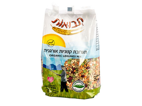 תערובת קטניות אורגנית של "תבואות"