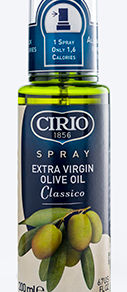 תרסיס שמן זית כתית מעולה ללא גז של המותג (צ'יריו) CIRIO - מאיטליה