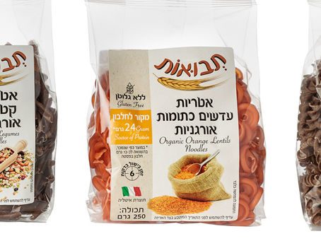 פסטות אורגניות מקטניות וכוסמת של "תבואות"