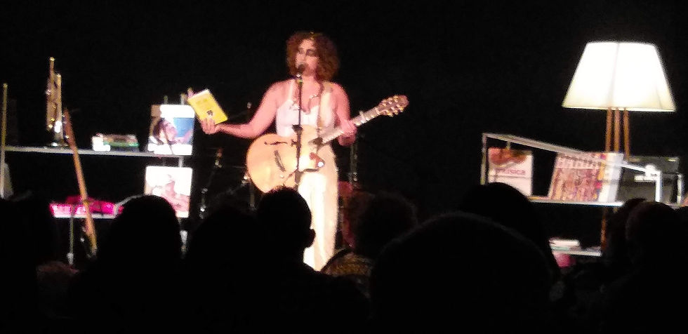 Show Eu vejo você, poeta! Com Aline Barr
