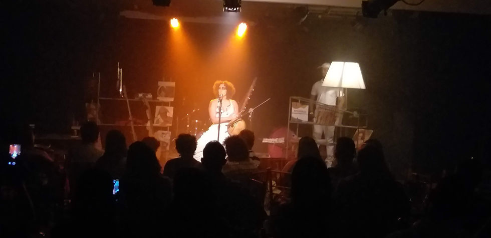 Show Eu vejo você, poeta! Com Aline Barr