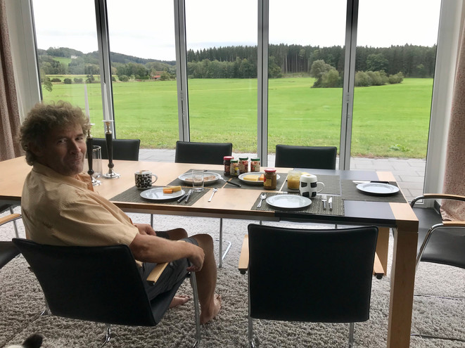 Frühstück mit Rehsicht
