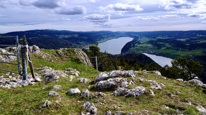 Lac de Joux und Lac de Brenets