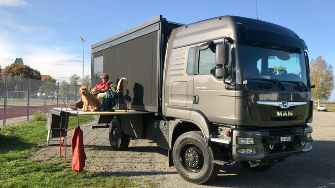 2. Übernachtung in Bad Buchau bei den Sportanlagen