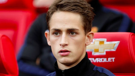 Adnan Januzaj was spotted at Man United v Chelsea