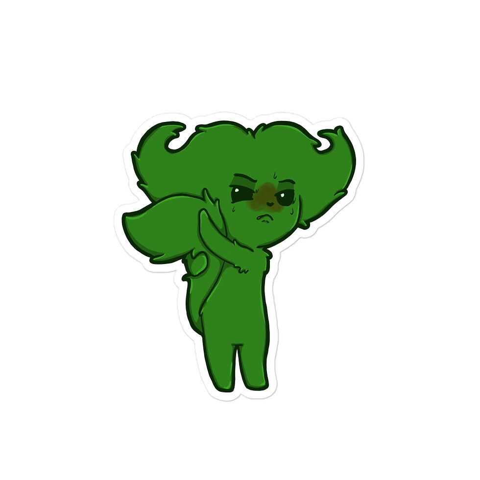 Thumbnail: Disgust Kiss-cut vinyl decals