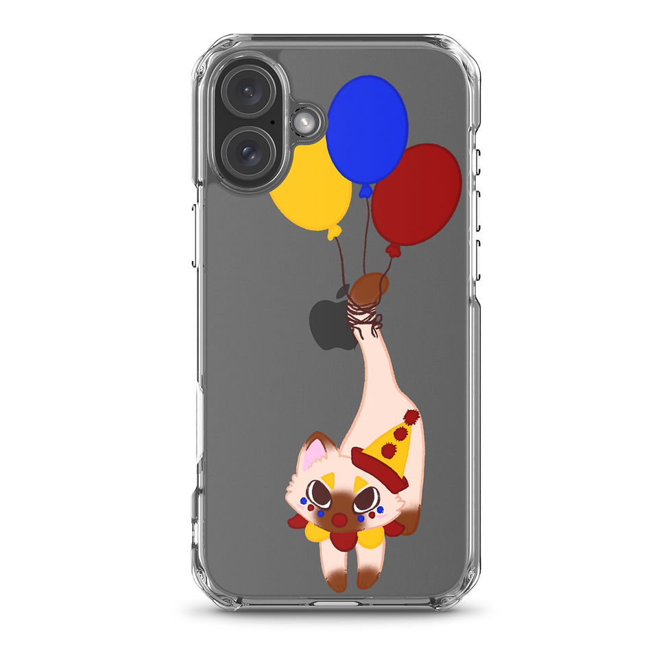 Thumbnail: Floating Away Clear Case for iPhone®