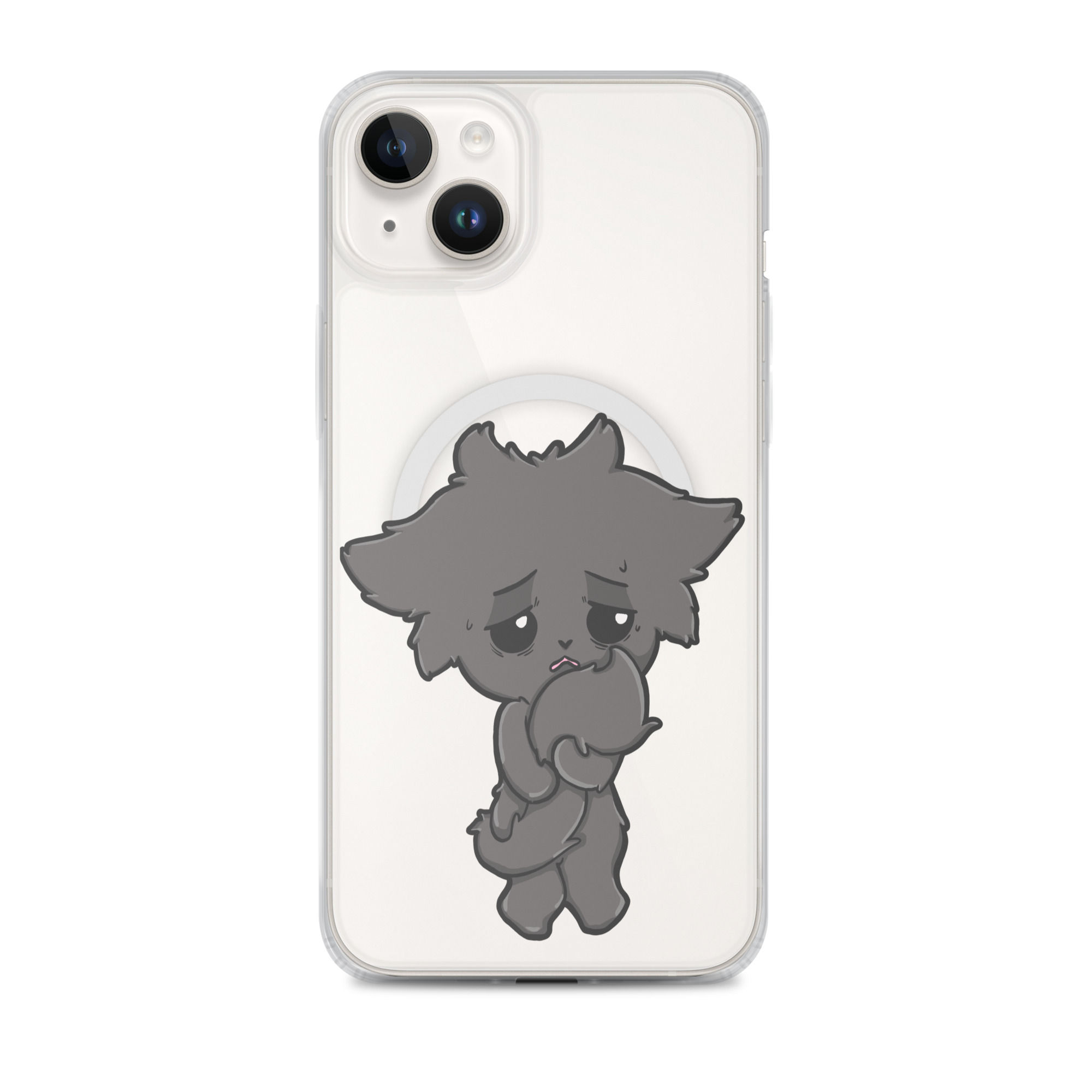 Anxiety MagSafe® clear case for iPhone®
