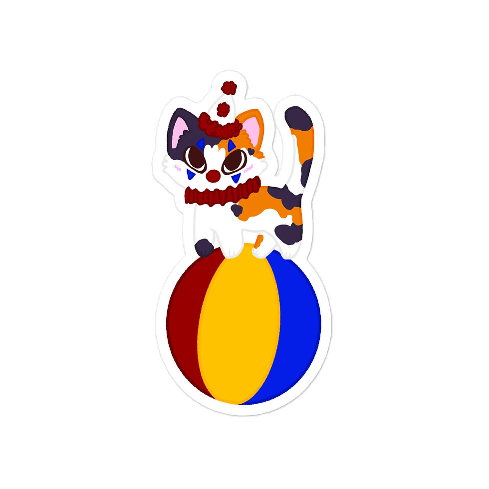 Thumbnail: Balancing Act Kiss-cut vinyl decals