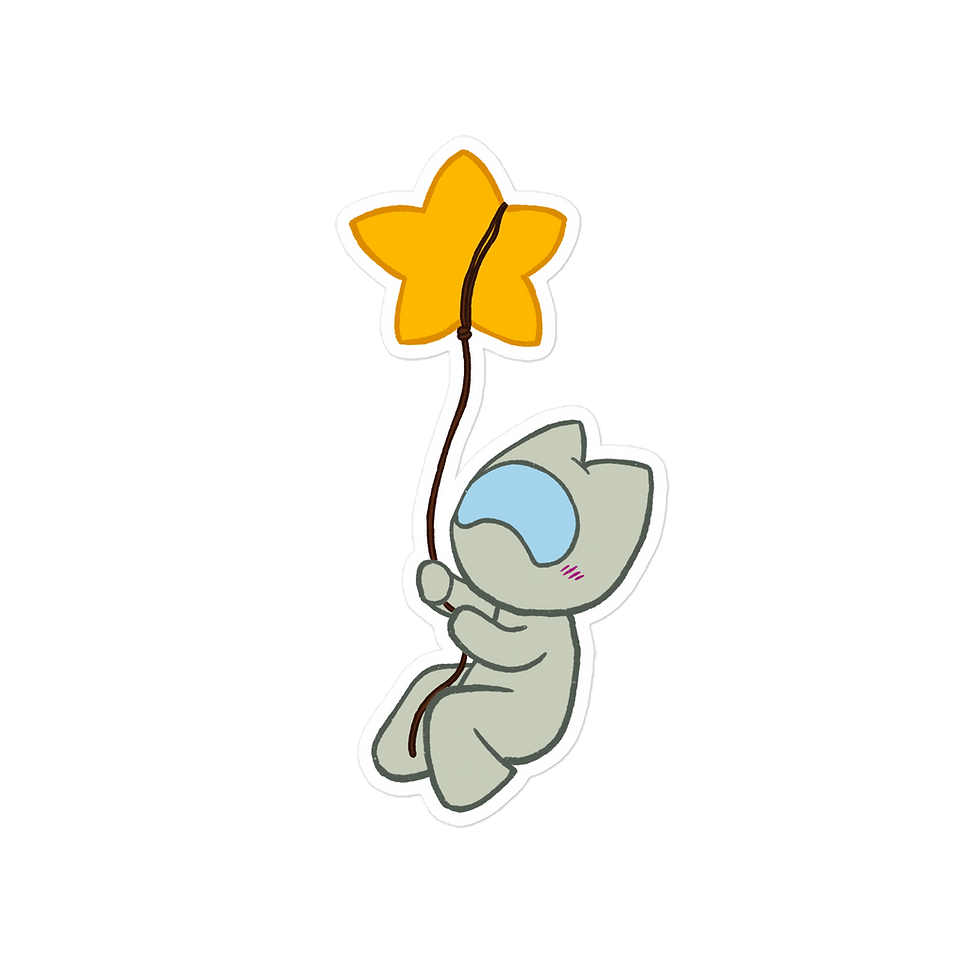 Thumbnail: Star Balloon Vinyl Decal