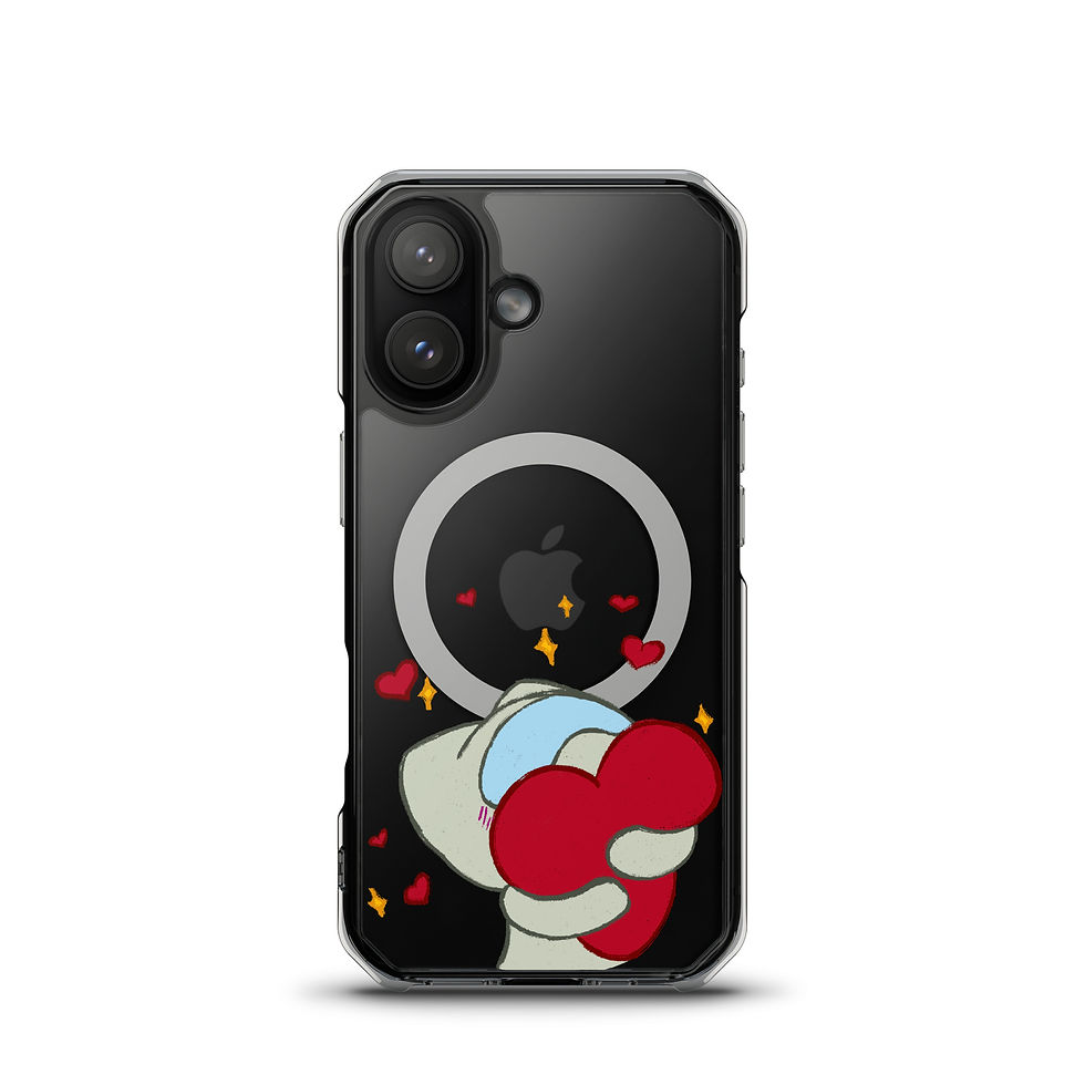 Thumbnail: Cuteness Aggression MagSafe® clear case for iPhone®