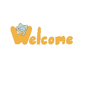 An Image of tthe text Welcome with Mylo greeting you. Welcome to the creative space of Saerun. Explore original pop-surrealist paintings, cute digital characters like Mylo, and custom art commissions.