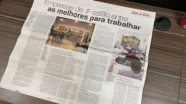Tribuna de Minas: Levantamento do GPTW 2021 em Minas traz quatro negócios da cidade na categoria com até 99 funcionários, sendo a Souza Gomes no pódio da premiação. — Souza Gomes Imóveis, Juiz de Fora MG