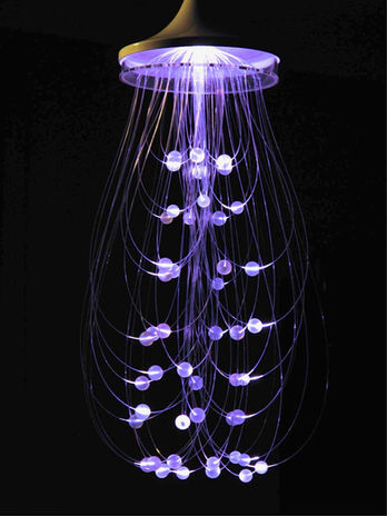Fibre optic lamp