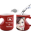 Thumbnail: Magic Red Heart Coffee Mug | Gift |Custom Text, Photo Printed