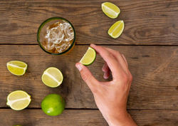 Squeeze of lime