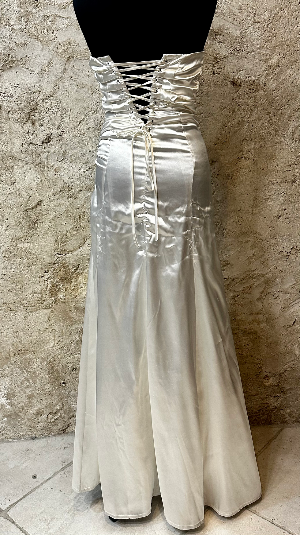Miniature : Robe de soirée satin 