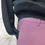 Miniature : Pantalon en laine vieux rose 