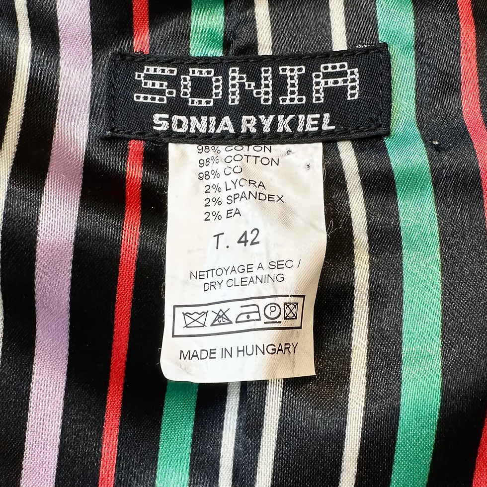 Miniature : Veste Crop Sonia Rykiel