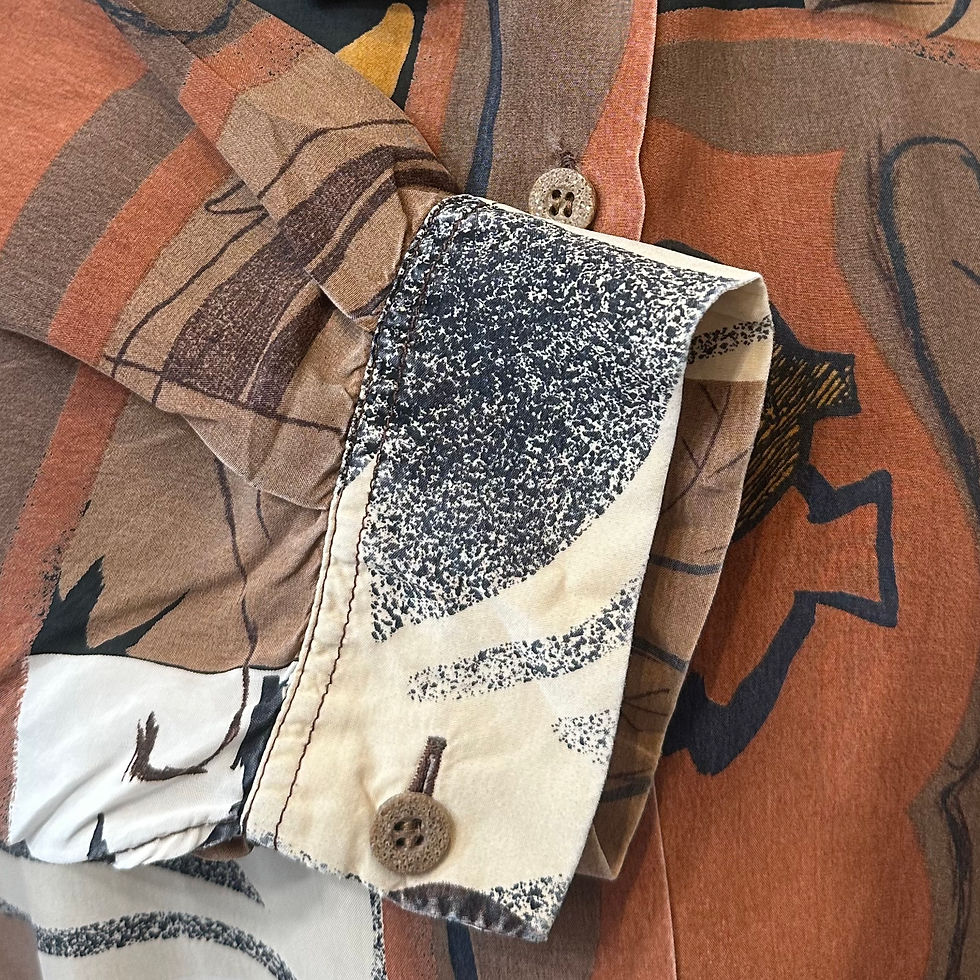 Miniature : Chemisier vintage 90s 