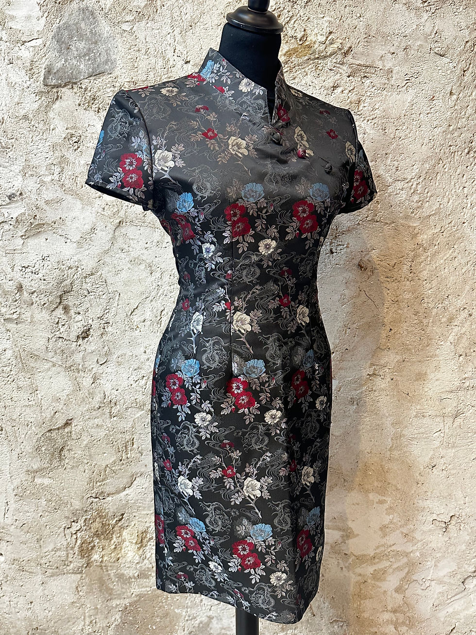 Miniature : Robe asiatique Gadénia 