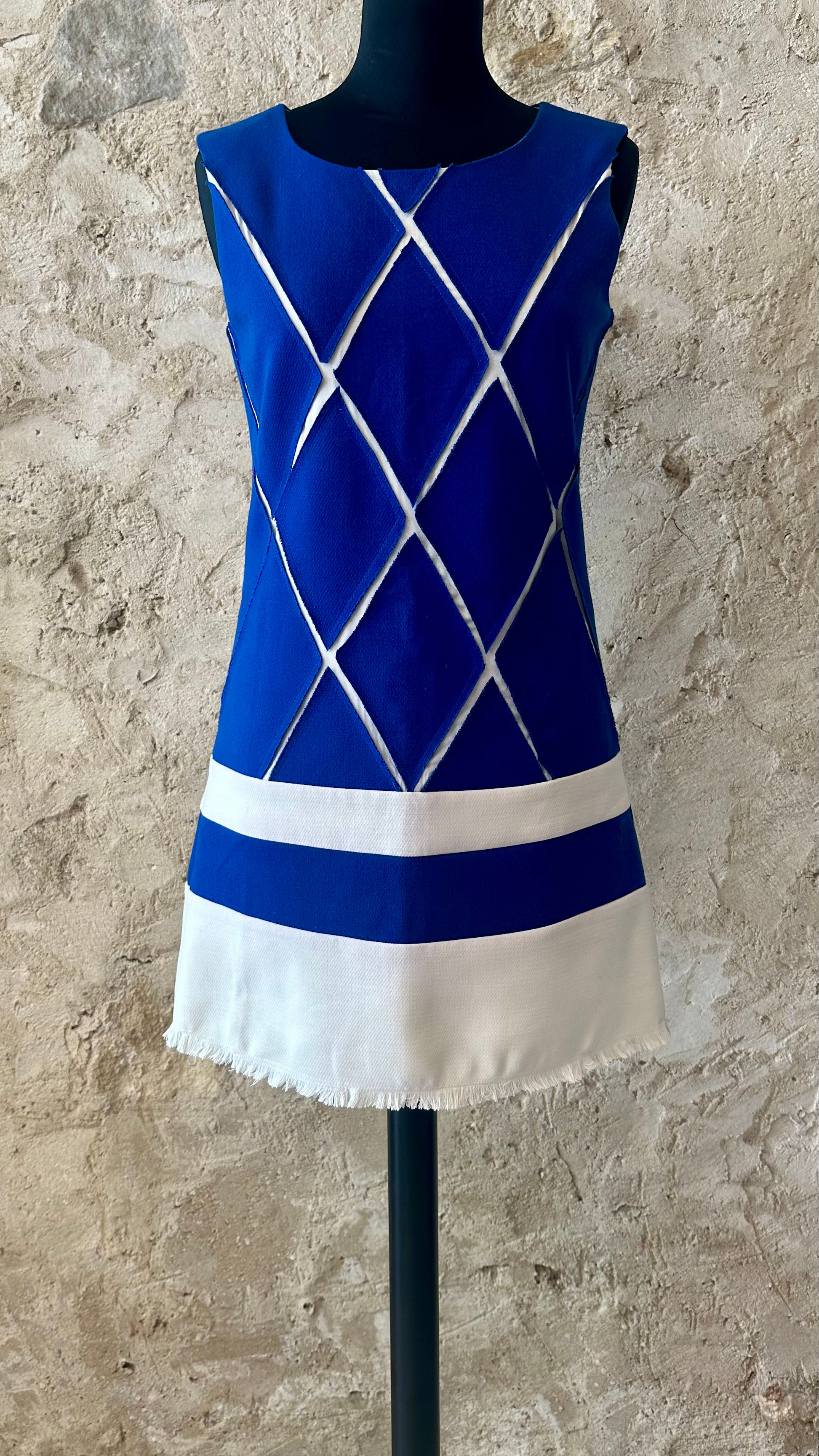 Robe graphique losange