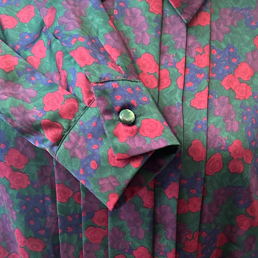 Miniature : Chemisier vintage satin 