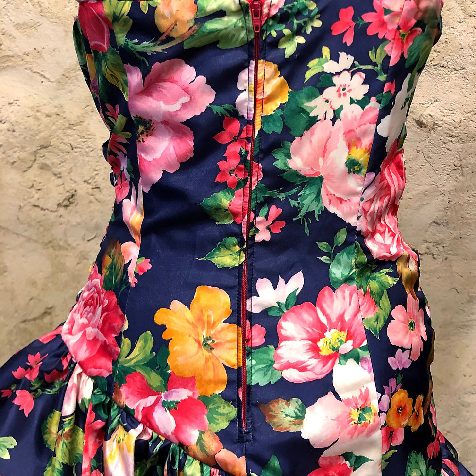 Miniature : Robe fleurie 80´s
