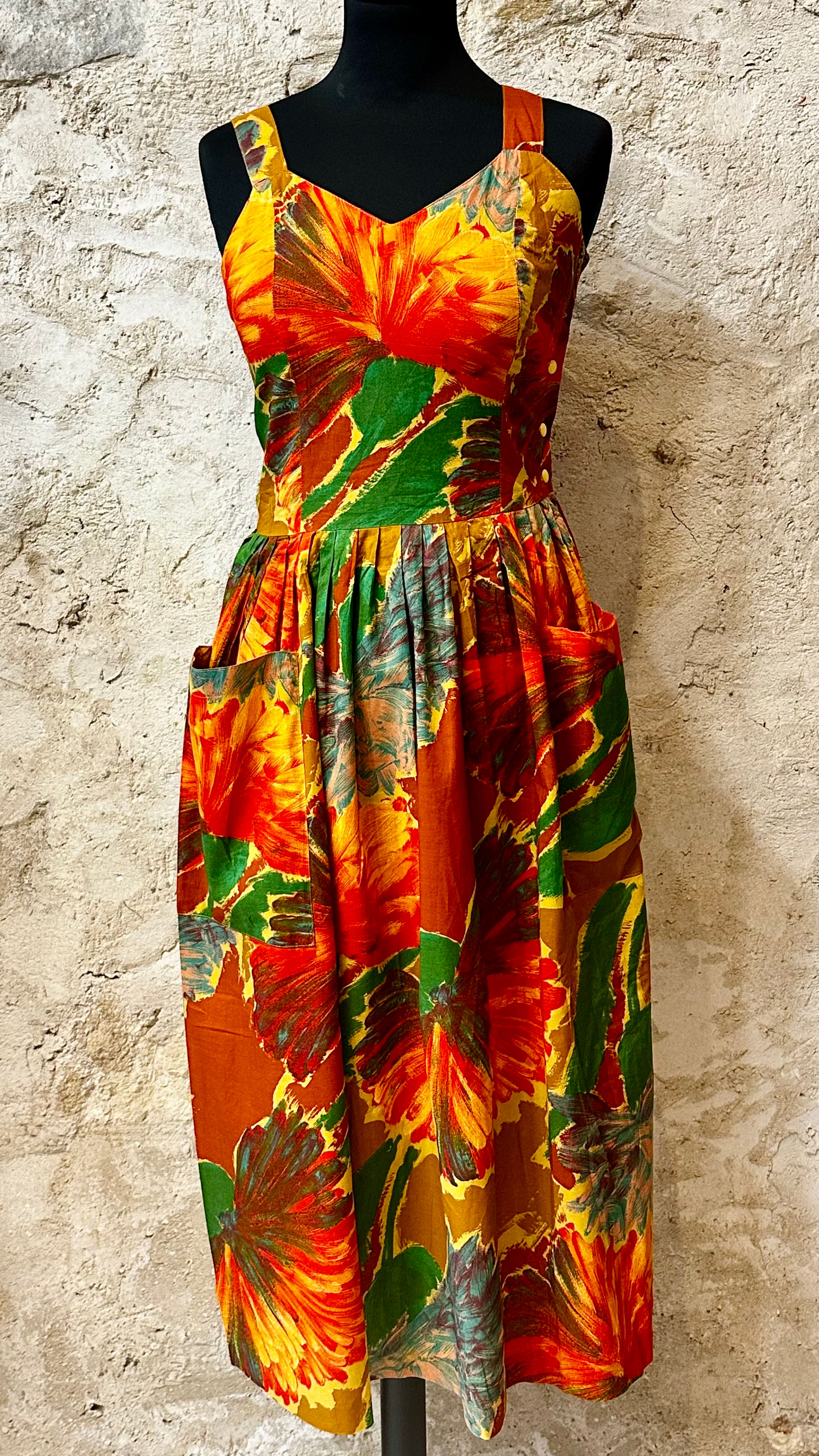 Robe d’été vintage 80s