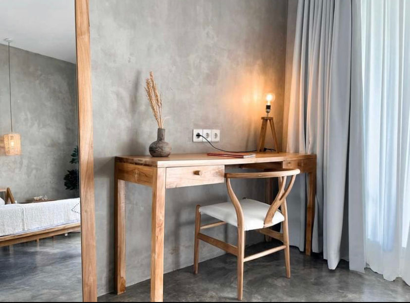 Bureau en teck