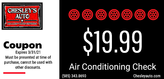 COUPONS | chesleyauto