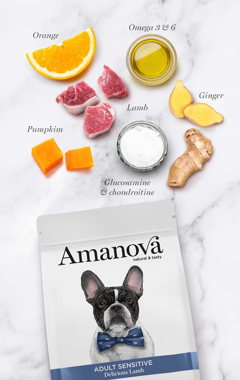Thumbnail: Amanova adult sensitive delicious lamb