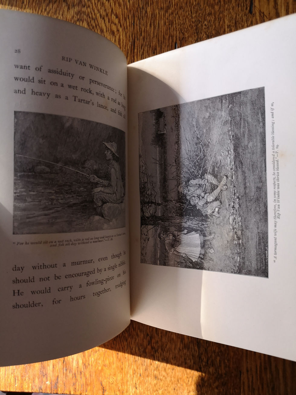 Thumbnail: Rip Van Winkle and The Legend of Sleepy Hollow by Washington Irving