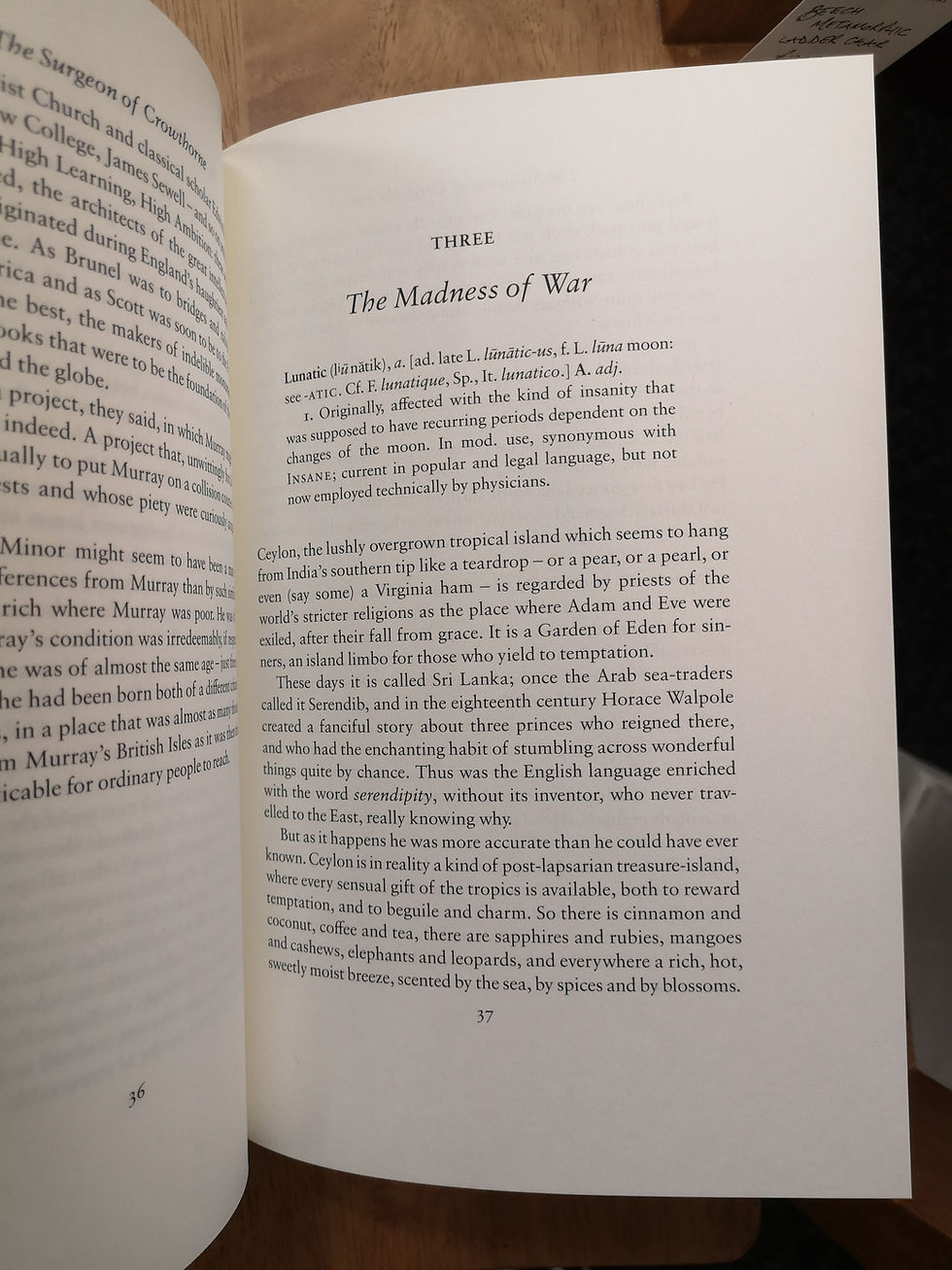 Thumbnail: The Surgeon of Crowthorne by Simon Winchester