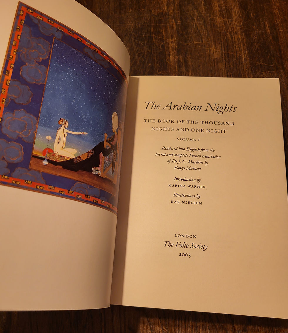 Thumbnail: The Arabian Nights by Powys Mathers
