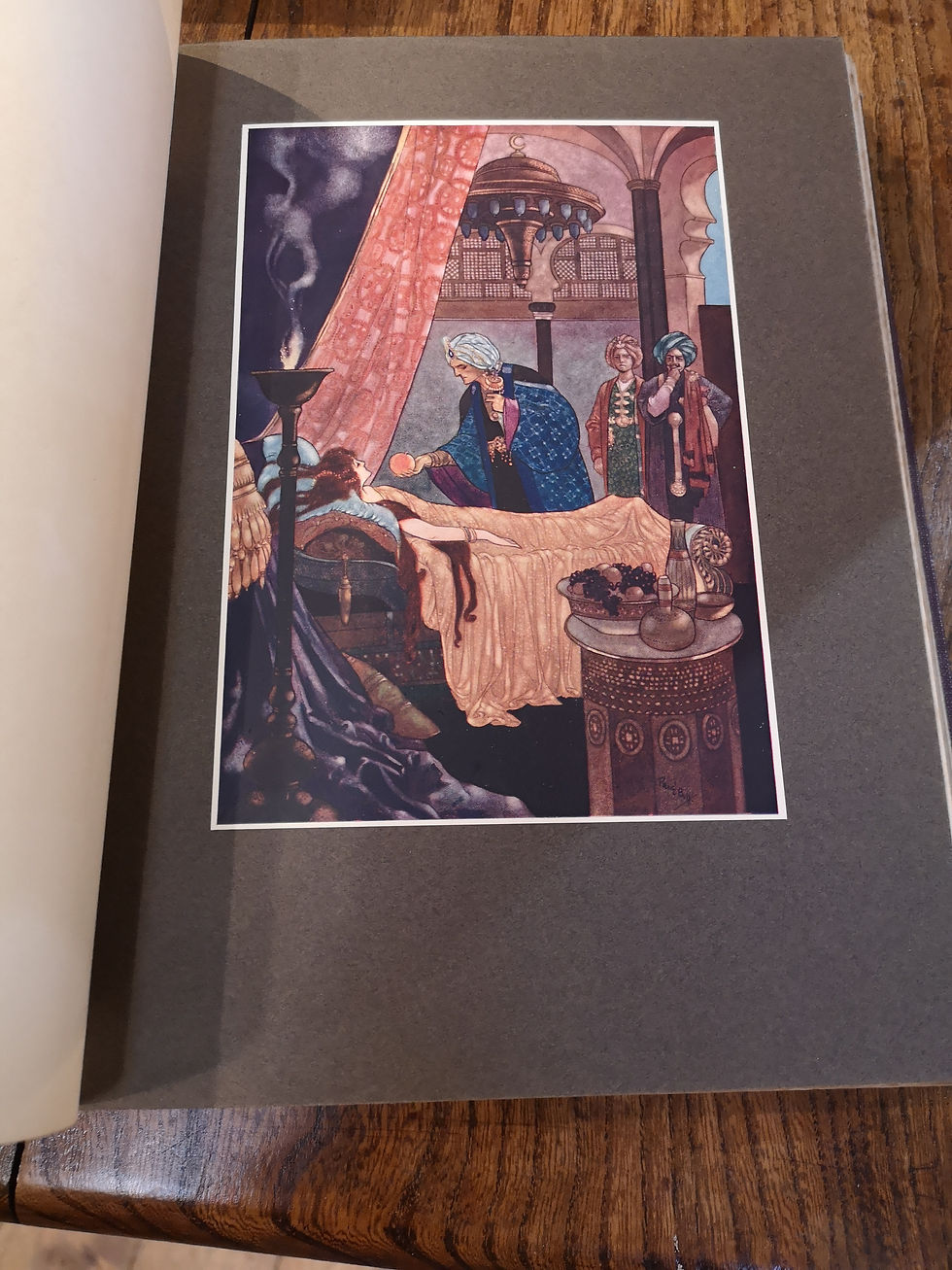 Thumbnail: Arabian Nights illustrated by Rene Bull