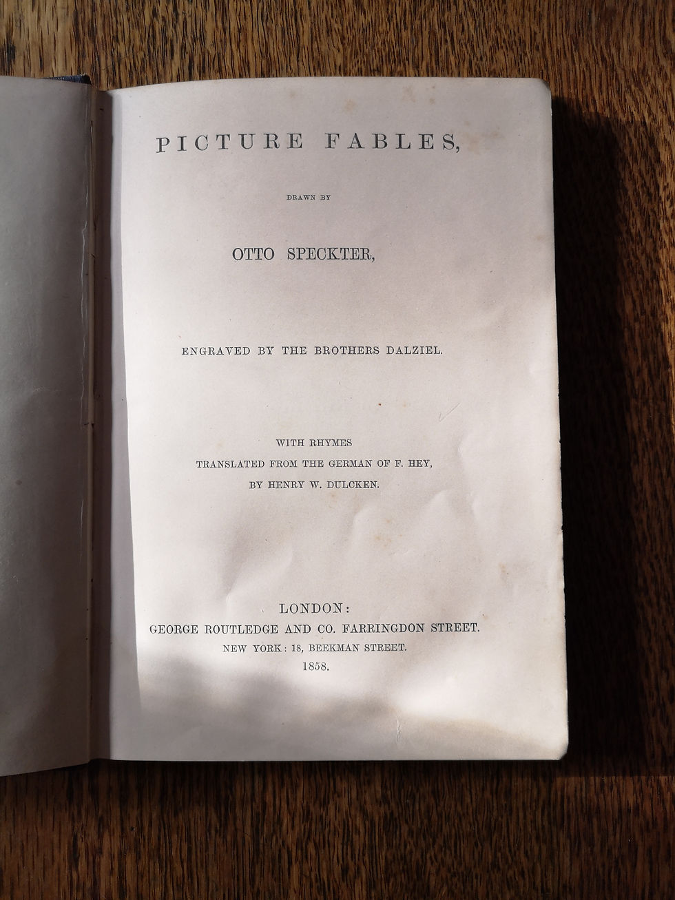 Thumbnail: Picture Fables drawn by Otto Speckter