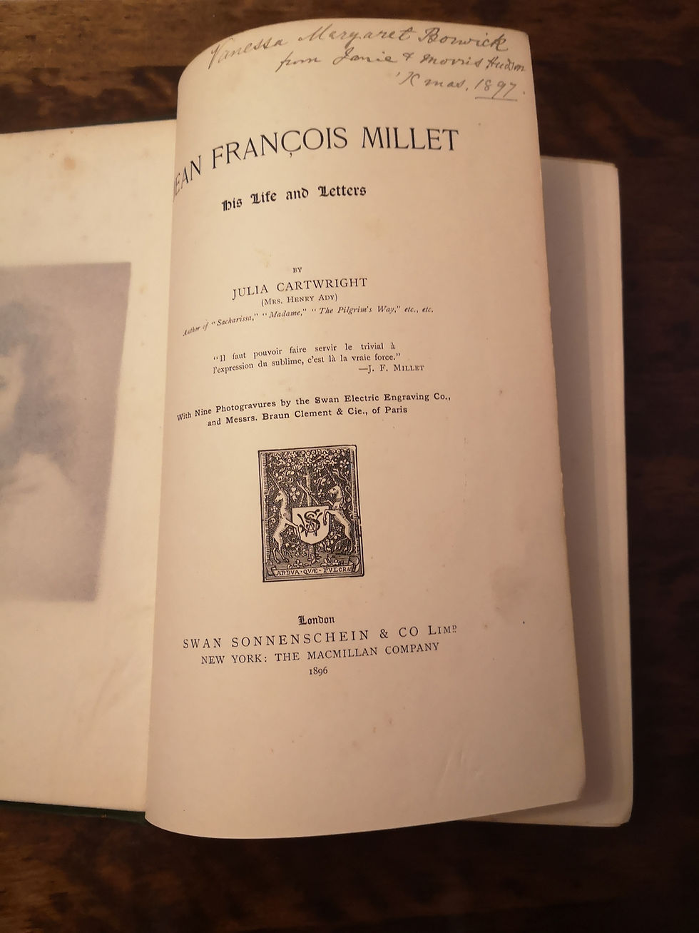 Thumbnail: Jules Francois Millet; His Life and Letters by Julia Cartwright